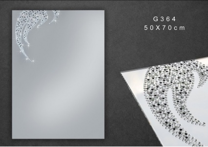 Καθρέπτες χειροποίητοι με κρύσταλλα Swarovski - G 421
